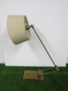 Heathfield & Co Torun Antique Brass Desk Lamp & Comes with Shade.