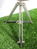 Pewter Antique Globe on Tripod Stand, Size H40cm. - 3