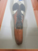 2 x African Face Masks Mounted in Wooden Frame Displays. - 6
