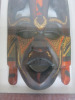 2 x African Face Masks Mounted in Wooden Frame Displays. - 12