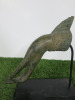 Pair of Bronze Budda Hand Sculptures on Wooden Base. - 11