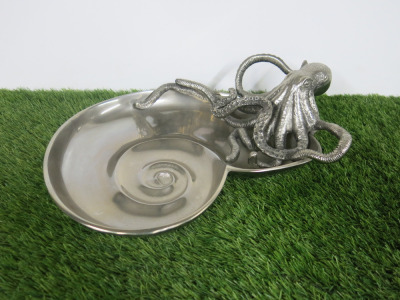 Culinary Concepts Octopus & Shell Dish.