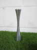 3 x Robert Welch Stainless Steel Pieces to Include: 1 x Candle Stick Holder, 1 x Drift Wine Bottle Coaster & 1 x Large Candle Stick Holder. - 3