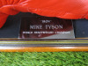 "Iron" Mike Tyson Signed Lonsdale Boxing Glove, in Perspex Display. NOTE: display requires repair. - 2