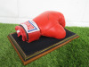 "Iron" Mike Tyson Signed Lonsdale Boxing Glove, in Perspex Display. NOTE: display requires repair. - 6