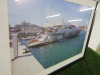 Glazed, Framed & Mounted Picture of a Tiger Lily Super Yacht. Size 74 x 53cm. - 2
