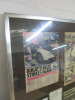 Glazed, Framed & Mounted Assorted Newspaper Cuttings of Bugatti Veyron Receiving a Parking Ticket. Size 71 x 64cm. - 2