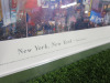Glazed & Framed Print of "New York New York" Times Square. Photographed by James Blakeway. Size 118 x 40cm. - 2