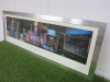 Glazed & Framed Print of "New York New York" Times Square. Photographed by James Blakeway. Size 118 x 40cm. - 3