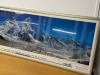 Everest Himalayan Mountain Range Picture Print, Photo by Jagadish Tiwari. Framed, Perspex & Mounted. Size H51 x D137cm. - 3