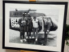 'Oversized' Run DMC Monochrome Photograph Print. Framed, Glazed & Mounted by Art.com. 130cm x 103cm.