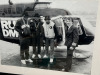 'Oversized' Run DMC Monochrome Photograph Print. Framed, Glazed & Mounted by Art.com. 130cm x 103cm. - 2