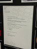 Gio Goi 'It Is What It Is" Framed & Glazed Collage of Promotional Materials & Letter. Size H118 x W88cm. - 4