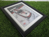 2 x Glazed, Framed & Mounted Mercedes SLS AMG GT3 Pictures. Signed by the Drivers. - 2