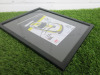 2 x Glazed, Framed & Mounted Mercedes SLS AMG GT3 Pictures. Signed by the Drivers. - 4
