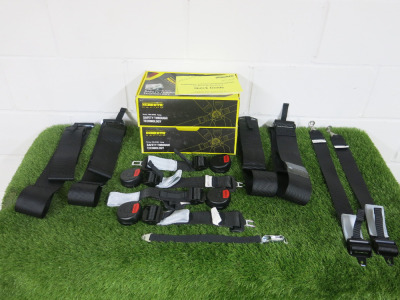 2 x Boxes of Schroth Racing 4 Point Harness. NOTE: may be incomplete.