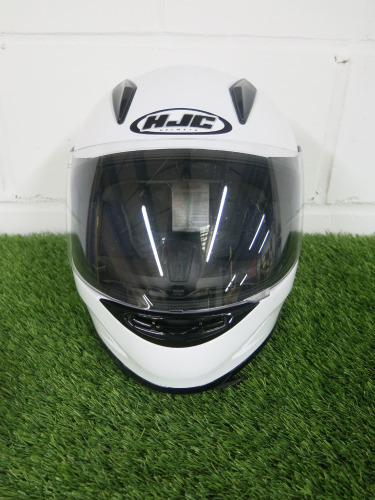 HJC Motor Sport Helmet CL-Y in White, Size Youth S.
