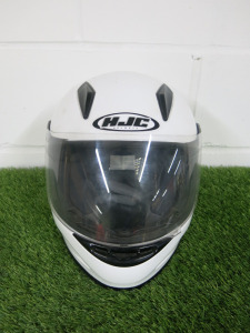 HJC Motor Sport Helmet CL-Y in White, Size Youth S.