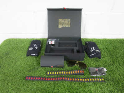 Special Edition Carrera Sunglasses with Case & Alpinestars Gumball Rally 3000 Gloves. Comes in Presentation Box.