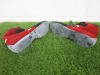 Sabelt Racing Shoes in Red & Black Suede, Size 46. - 2