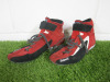 Sabelt Racing Shoes in Red & Black Suede, Size 43.