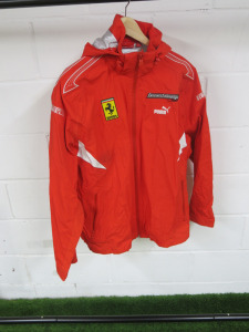 Puma Ferrari Challenge Rain Jacket, Size UK L.