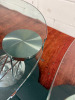 Set of Naos Gemelli Glass & Chrome Coffee Tables to Include: Single Side Table & Matching Adjustable Fold-Out 2 section Coffee Table. NOTE: damage to glass as pictured. - 7