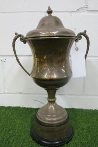 1 x Manchester and Buxton Kart Club Champion Trophy. (As Viewed/Pictured).