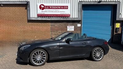 *Postponed Until 16th July* FX16 UKN: Mercedes-Benz SLC 250 D AMG Line Auto Convertible in Black. Diesel, 2143cc, Mileage 42,130. MOT Expires 1st September 2026....
