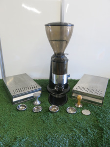Fiamma Coffee Grinder, Type MCF 65A. Comes with 2 Knock Out Boxes.