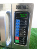 Buffalo Programmable Commercial 1000w Microwave, Model FB862-02, S/N J583460235101300174. - 2
