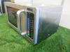 Buffalo Programmable Commercial 1000w Microwave, Model FB862-02, S/N J583460235101300174. - 5