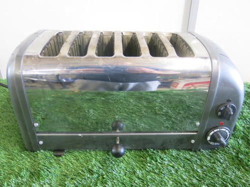 Dualit 6 Slice Toaster, Model D6BMHA, S/N 2021.09.