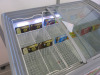 AHT Ice Cream Chest Freezer with 2 x Glass Sliding Lids, Model R10 S100. Size H90 x W97 x D64cm. - 3