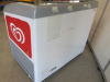 AHT Ice Cream Chest Freezer with 2 x Glass Sliding Lids, Model R10 S100. Size H90 x W97 x D64cm. - 5