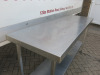 Stainless Steel Prep Table with Shelf Under, Size H90 x W180 x D60cm. - 3
