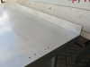 Stainless Steel Prep Table with Shelf Under & Part Splash Back, Size H85 x W170 x D60cm. - 3