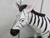 Large Life Size Zebra Fibreglass & Resin Sculpture, Size H120 x W200 x 50cm. - 2