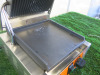 Host 1800w Panini Ribbed/Flat Plate Contact Grill, Model 053IRF. - 4