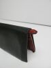 Salvatore Ferragamo Gancini Long Wallet in Black Leather with Red Interior, S/N I7-66AO69. - 3