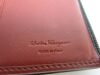 Salvatore Ferragamo Gancini Long Wallet in Black Leather with Red Interior, S/N I7-66AO69. - 5