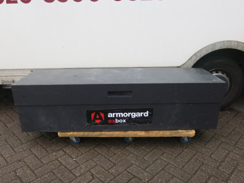 Armogard Ox Box Secure Tool Storage Box, Size H44 x W173 x D51cm. NOTE: locked requires key.