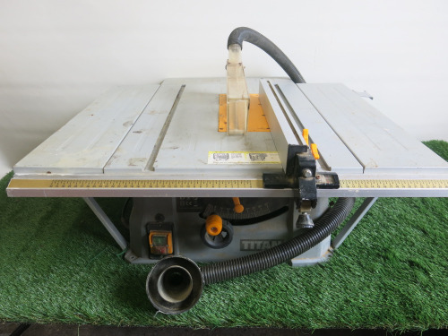 Titan 1500w Table Saw, Model TTB674TAS.
