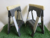 Pair of Stanley Fat Max Saw Horses.
