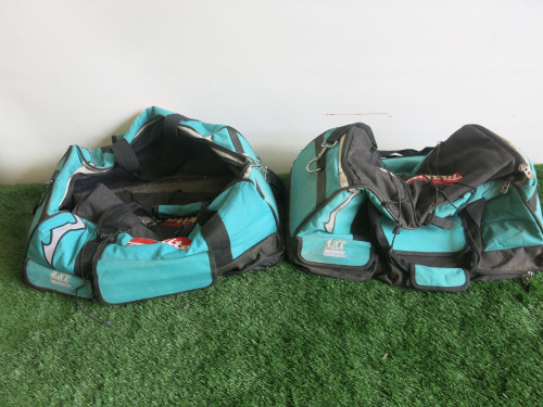 2 x Makita Holdalls. NOTE:1 x zip requires replacement.