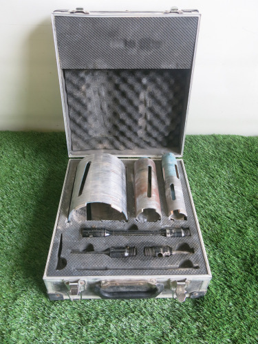 Erbauer Core Drill Set In Carry Case.