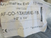 8 x Bags of Assorted Sized Armacell Armaflex Evo Pipe Insulation To Include: 3 x Bags of 1/2 x 1/4", 4 x 1/2 x 3/8" & 1 x 1/2 x 5/8". New & Part Used Packs. - 5