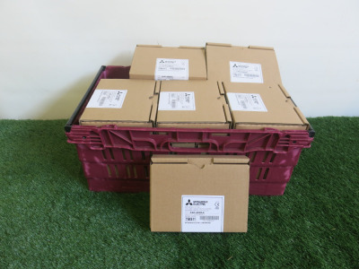 18 x Boxed/New Mitsubishi Electric Air Conditioning Remote Wired Controllers to Include: 1 x Lossnay Remote Controller, Model PZ-62DR-EB, 7 x MA Smart Remote Controller, Model PAR-41MAA, 10 x MA Smart Remote Controller, Model PAR-40MAA & 2 x Samsung Wired