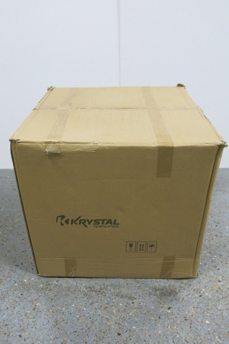 Krystal Ventilation Acoustic Box Fan, Model 2500 x1 x1, 10"
