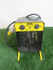 Clarke Contractor 2.8Kw Electric Fan, Model Devil 3003, 110V.